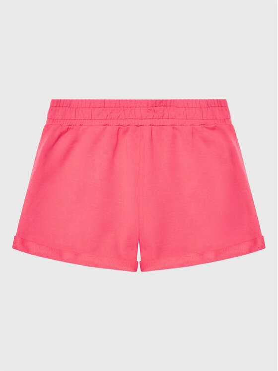 Guess Guess Bavlnené šortky J3GD02 KA6R3 Ružová Regular Fit