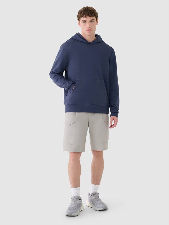 4F 4F Μπλούζα 4FWSS25TSWSM1749-22S Μαύρο Regular Fit