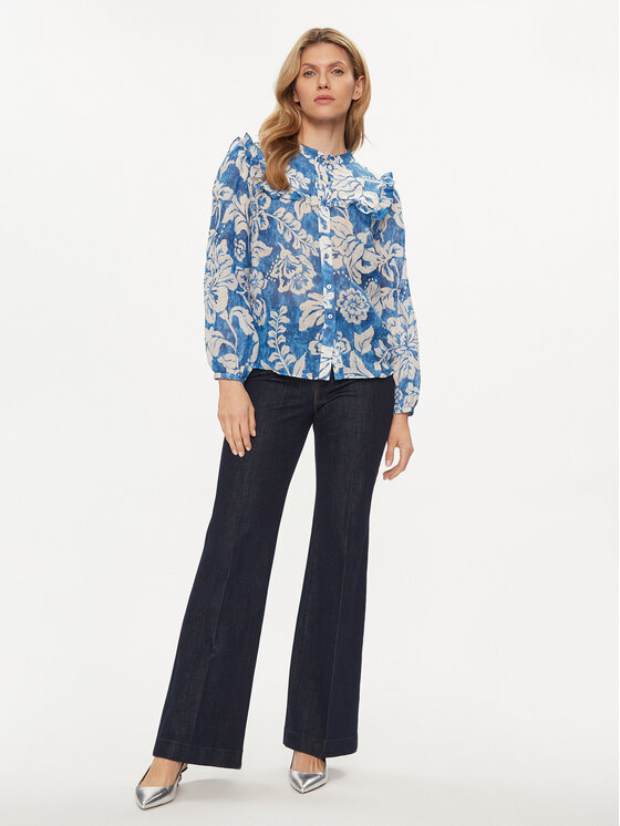 Luisa Spagnoli Luisa Spagnoli Hemd Bacca 540789 Blau Regular Fit
