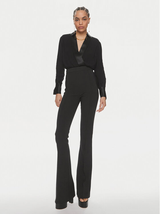 Elisabetta Franchi Elisabetta Franchi Kezeslábas TU-006-41E2-V590 Fekete Regular Fit