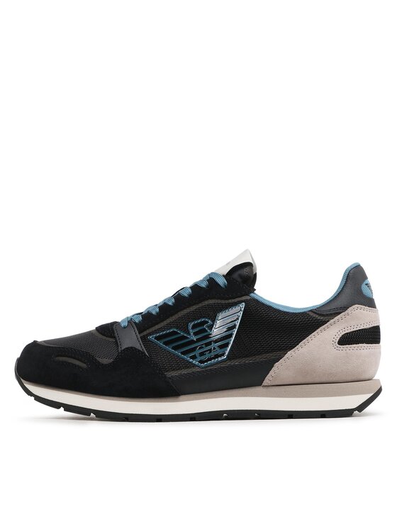 Emporio Armani Emporio Armani Laisvalaikio batai X4X537 XN730 S432 Tamsiai mėlyna