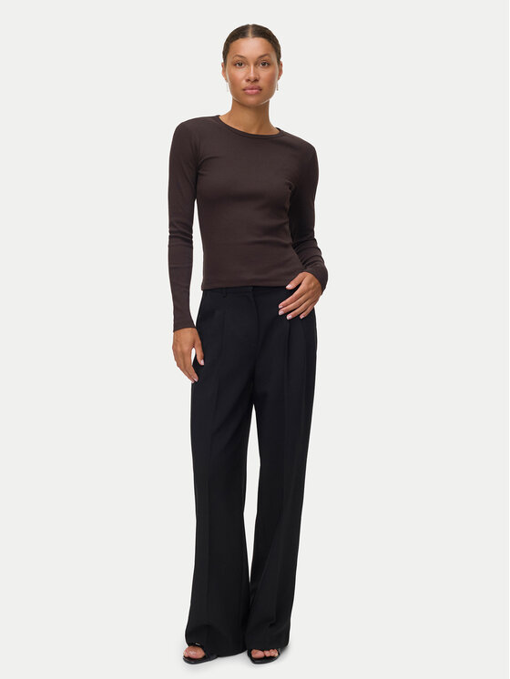 Vero Moda Vero Moda Top Chloe 10306897 Rjava Slim Fit