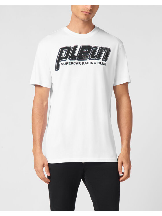 PHILIPP PLEIN PHILIPP PLEIN T-Shirt 21659 Bílá Regular Fit
