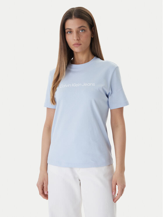 Calvin Klein Jeans Calvin Klein Jeans Póló LV047C912G Kék Regular Fit