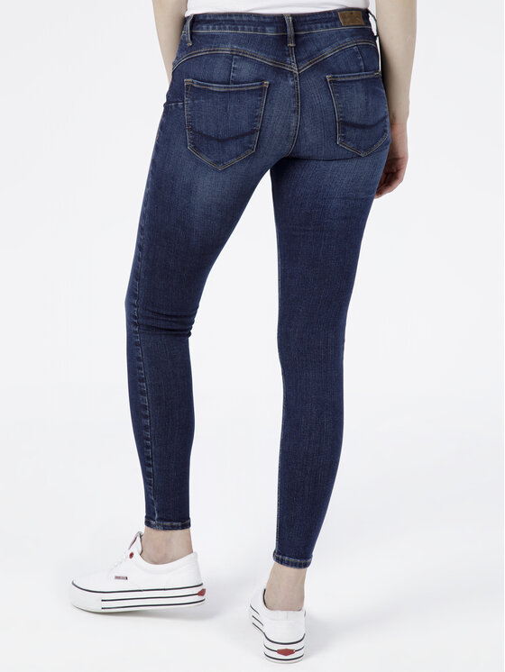 Cross Jeans Cross Jeans Jeansy P 419-027 Niebieski Super Skinny Fit
