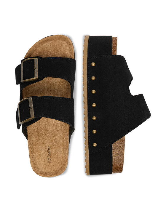 DeeZee DeeZee Papucs CEO-WS069 Fekete