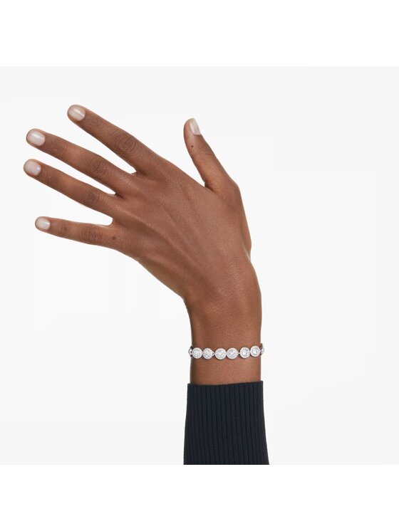 Swarovski Swarovski Bransoletka Tennis Una Angelic 5682279 Srebrny