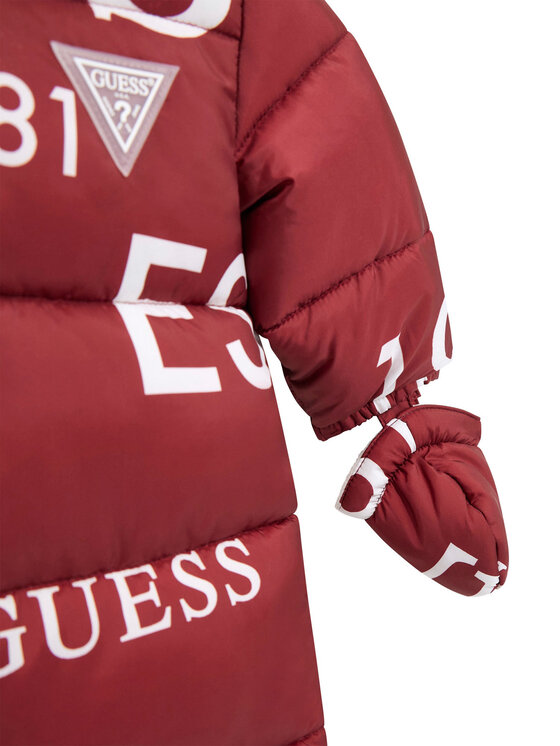 Guess Guess Βρεφικό φορμάκι εξόδου H5BW00 WCFM0 Κόκκινο Regular Fit