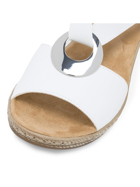 Rieker Rieker Sandali 624H6-81 Bela