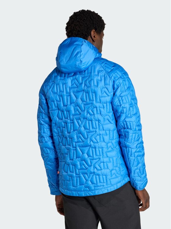adidas adidas Kurtka outdoor 137071 Niebieski jasny Regular Fit