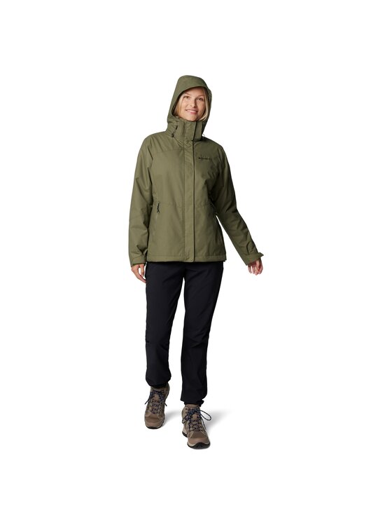 Columbia Columbia Kurtka zimowa 208782 Zielony Regular Fit
