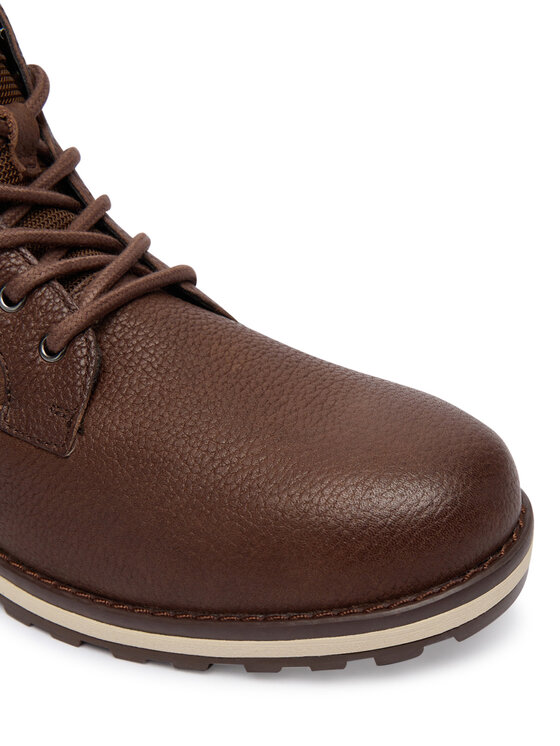 Tommy Hilfiger Tommy Hilfiger Черевики Corporate W FM0FM05606 Коричневий