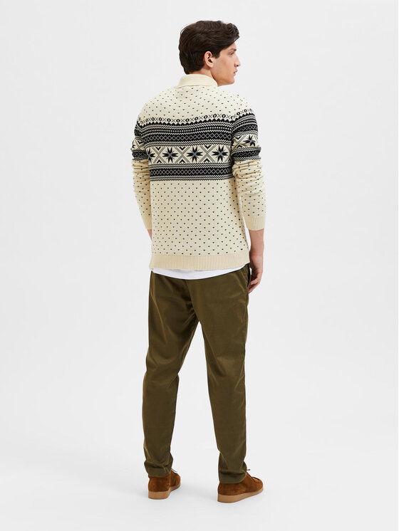 Selected Homme Selected Homme Ζιβάγκο Claus 16086724 Εκρού Regular Fit