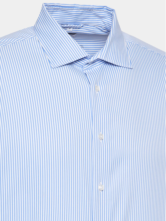 Seidensticker Seidensticker Camicia 01.650420 Blu Regular Fit