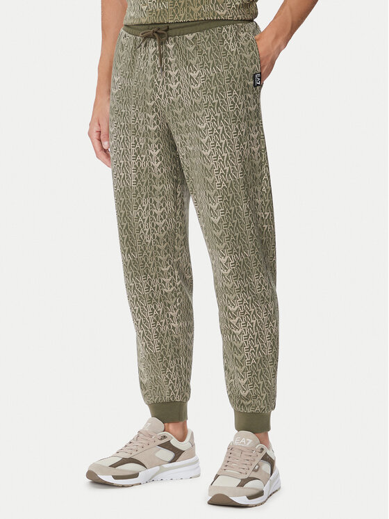 EA7 Emporio Armani EA7 Emporio Armani Спортивні штани 7M002207 AF12660 F7011 Зелений Regular Fit