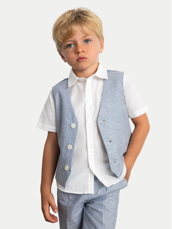 Mayoral Vestă elegantă 3379 Albastru Regular Fit