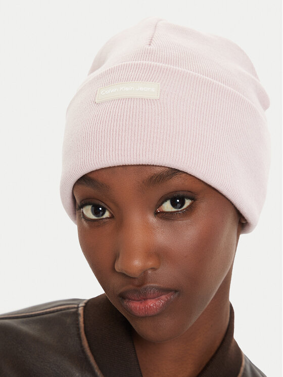 Calvin Klein Calvin Klein Шапка Inst Patch Beanie K60K612322 Розов