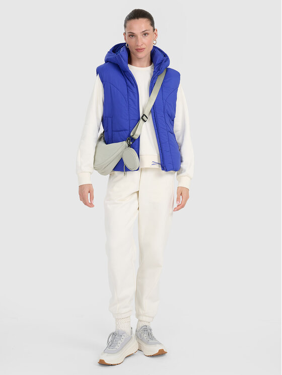 4F 4F Kamizelka APRES SKI Niebieski Regular Fit