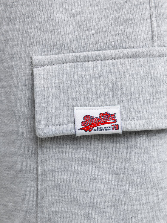 BIG STAR BIG STAR Szorty materiałowe VILER Szary Basic Fit
