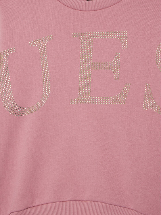 Guess Guess Bluză J5YQ09 KAV34 Roz Regular Fit