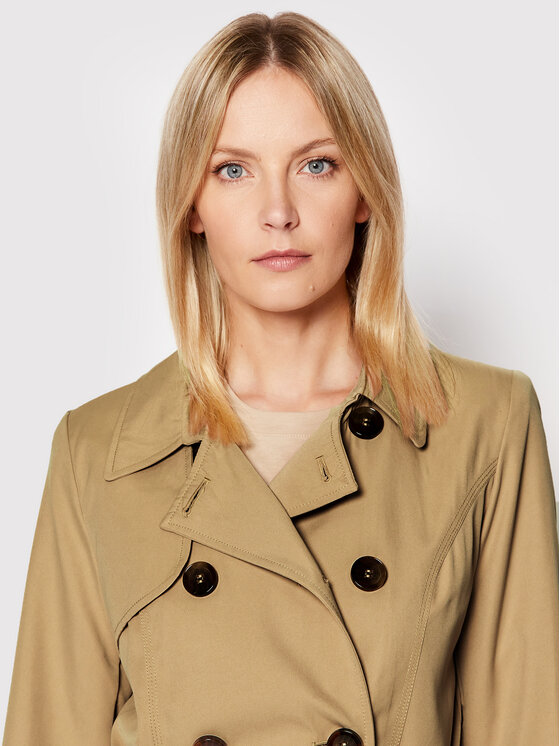 ONLY ONLY Trench Valerie 15191821 Beige Regular Fit