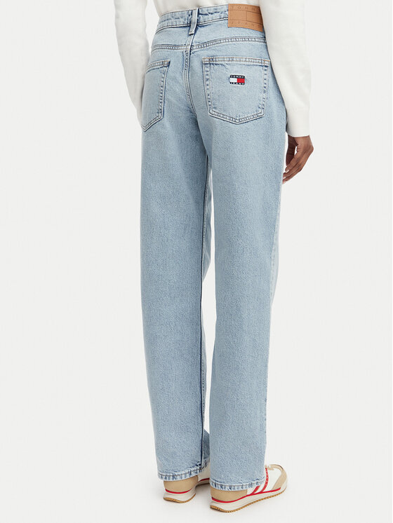 Tommy Jeans Tommy Jeans Džinsai Sophie DW0DW23582 Šviesiai mėlyna Straight Fit