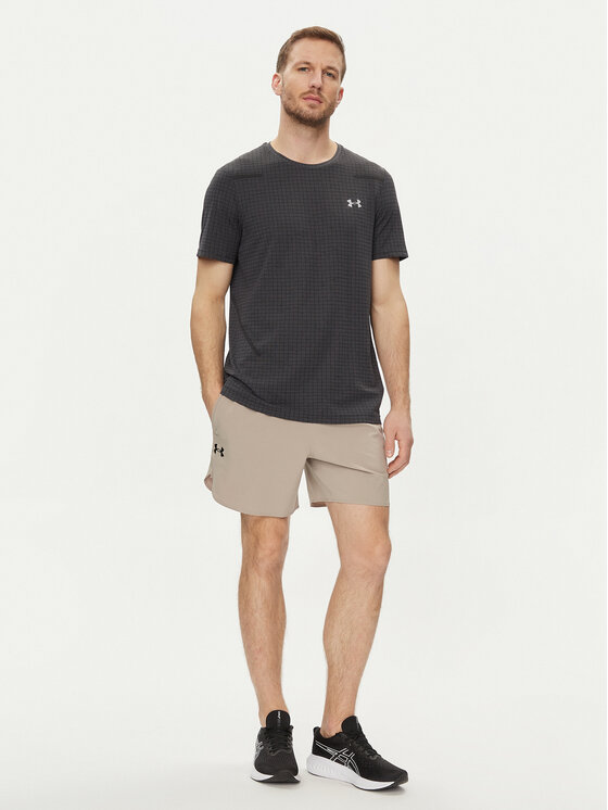 Under Armour Under Armour Technisches T-Shirt Ua Seamless Grid Ss 1376921-025 Grau Fitted Fit