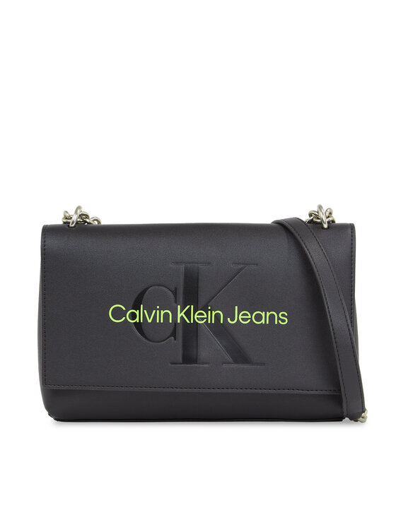 Calvin Klein Jeans Calvin Klein Jeans Geantă Sculpted Ew Flap Conv25 Mono K60K611866 Negru
