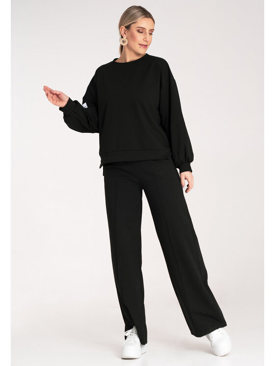 FIGL FIGL Tepláková súprava M1168 Čierna Regular Fit