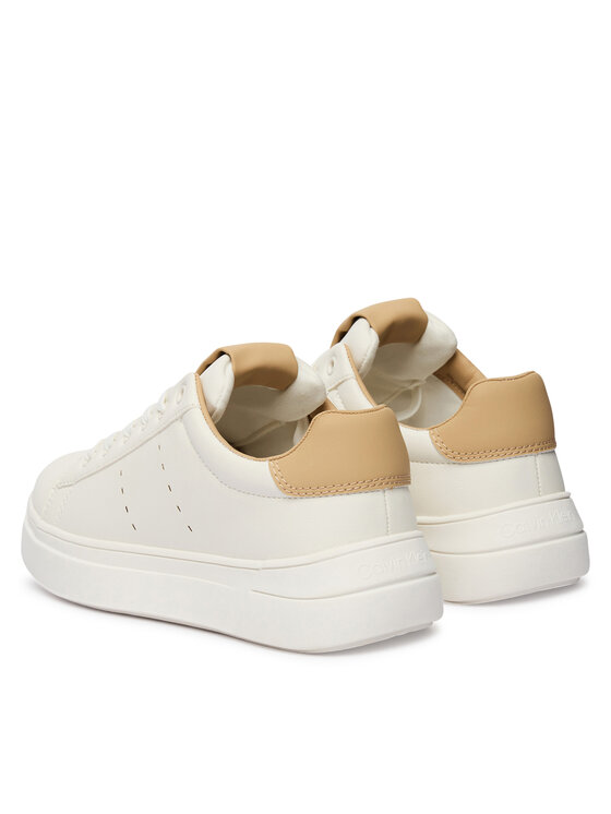 Calvin Klein Calvin Klein Sneakersy Low Cut Lace-Up V3X9-83301-1355A S Biały