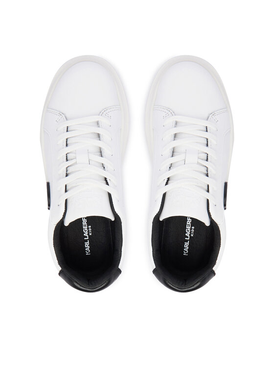 KARL LAGERFELD KARL LAGERFELD Laisvalaikio batai Z31182 M Balta