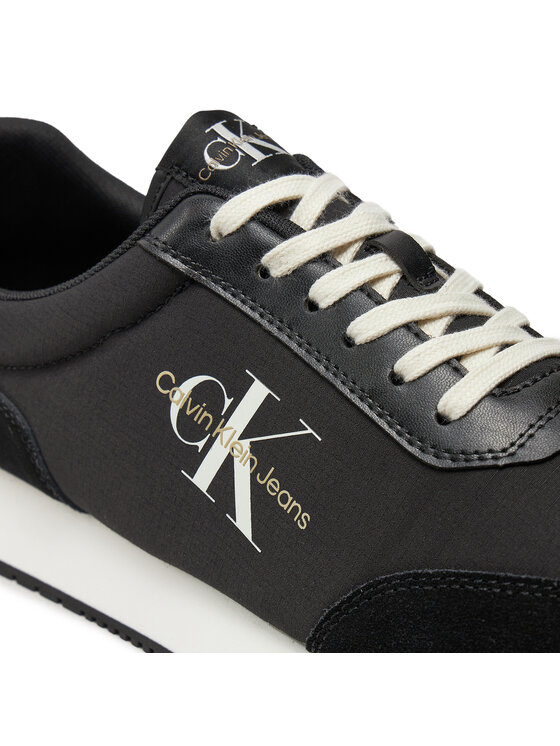 Calvin Klein Jeans Calvin Klein Jeans Sneakers Retro Runner Low Mix Mtl YM0YM01032 Schwarz
