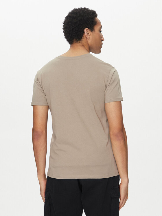 Alpha Industries Alpha Industries T-särk Basic 100501 Beež Regular Fit