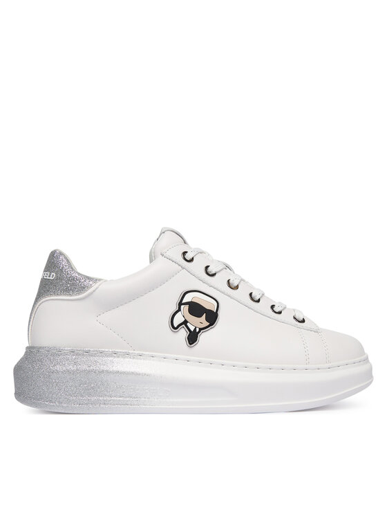 KARL LAGERFELD KARL LAGERFELD Laisvalaikio batai Kapri KL62530F Balta