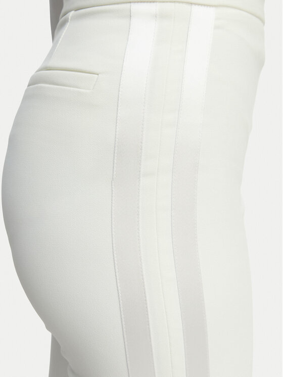 Elisabetta Franchi Elisabetta Franchi Текстилни панталони PA-184-62E2-V290 Бял Slim Fit