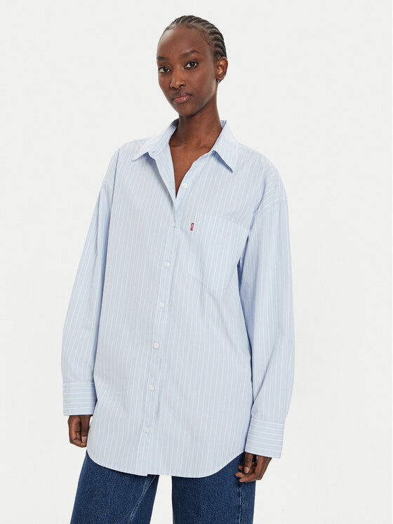Levi's Košeľa Lola A9179-0010 Modrá Oversize