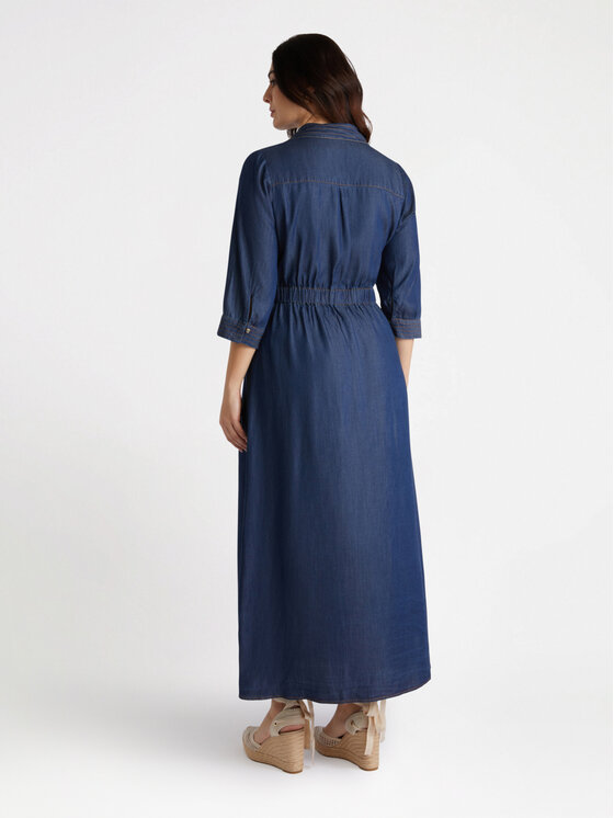 Fiorella Rubino Fiorella Rubino Abito da sera 7492T001501N024 Blu A-Line Fit