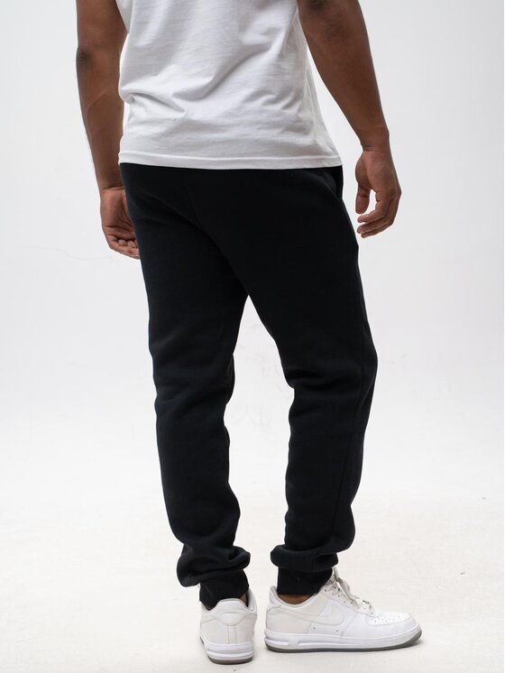 Jigga Wear Jigga Wear Spodnie dresowe Dresy Męskie Czarne Jigga Trap Logo XL Czarny Regular Fit
