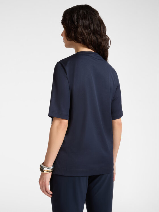 Elena Mirò Elena Mirò T-Shirt G079Z000598N034 Niebieski Slim Fit