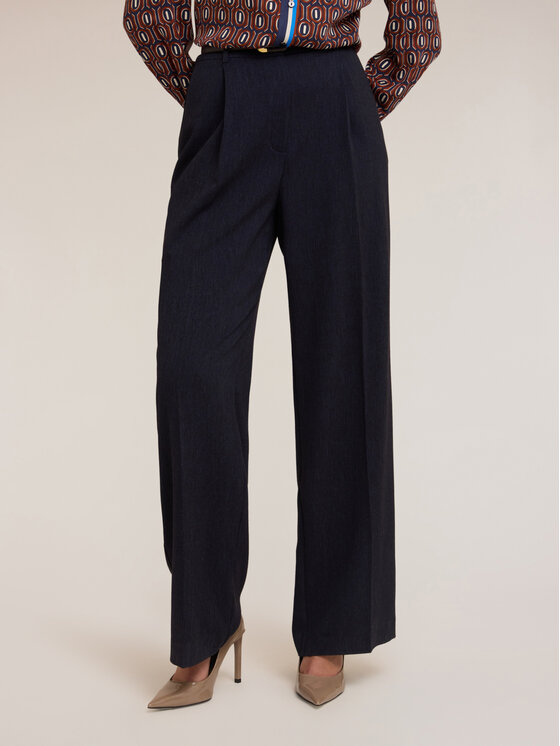 Motivi Motivi Pantaloni di tessuto P192Q004202N034 Blu Over Fit