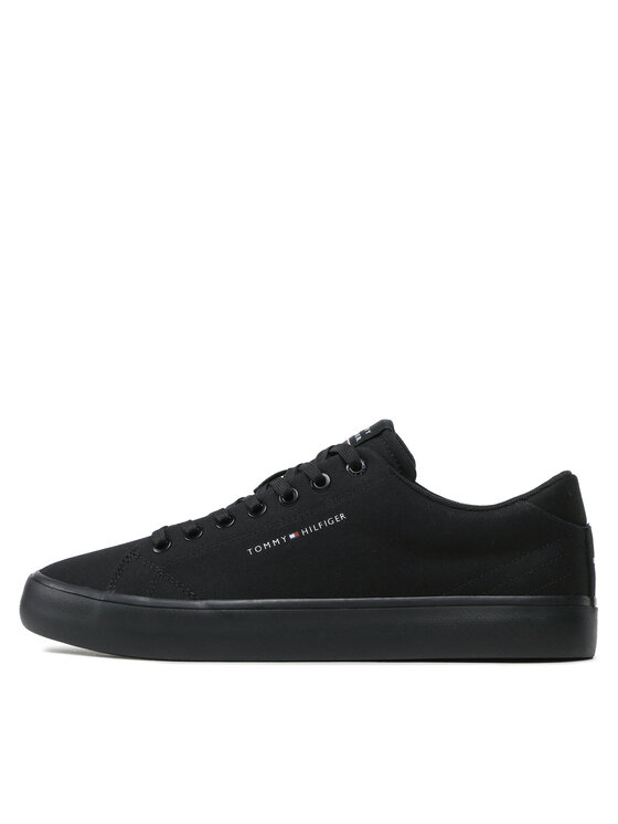Tommy Hilfiger Tommy Hilfiger Кросівки Hi Vulc Core Low Canvas FM0FM04686 Чорний