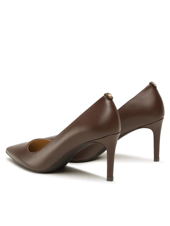MICHAEL Michael Kors MICHAEL Michael Kors Čevlji z visoko peto Alina Flex Pump 40F2HNMP2L Rjava