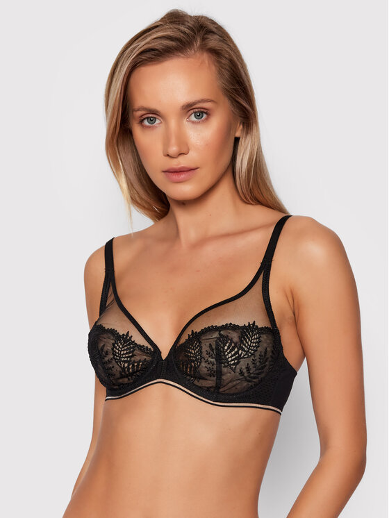 Simone Pérèle Sutien cu armătură Bloom 12Y319 Negru