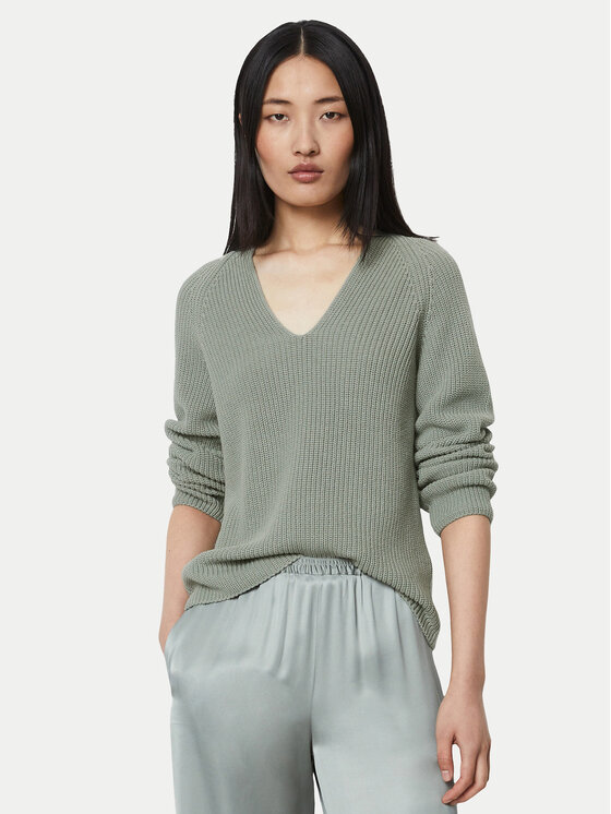 Marc O'Polo Pulover 406 6059 60097 Verde Regular Fit