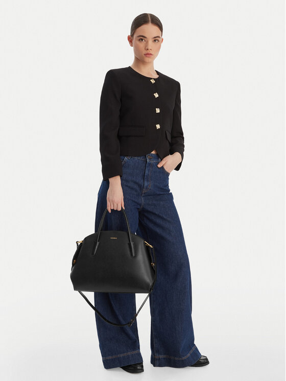 Coccinelle Coccinelle Ročna torba U7K Coccinelletylde E1 U7K 18 01 01 Črna