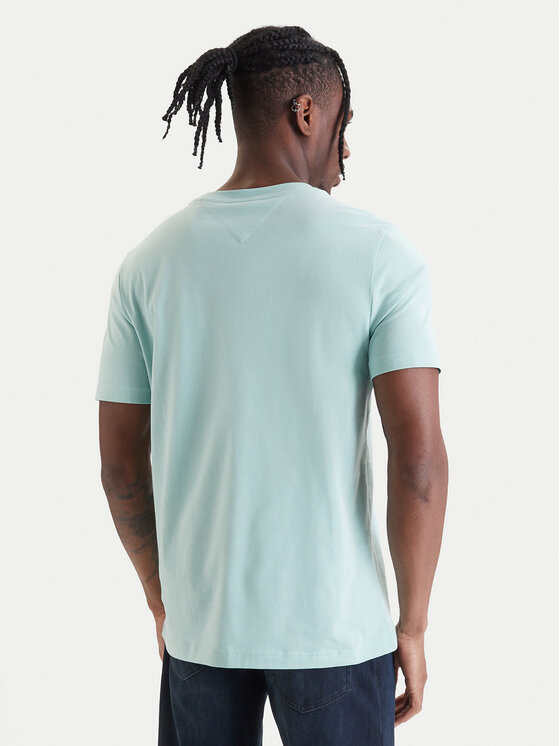 Tommy Hilfiger Tommy Hilfiger T-shirt Brand Love MW0MW42365 Verde Regular Fit