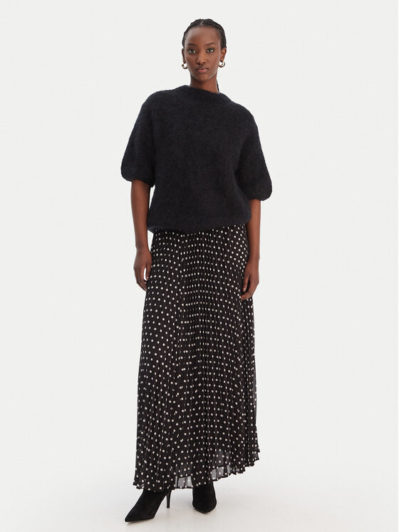 Dixie Dixie Pulover M277Y101A Črna Relaxed Fit