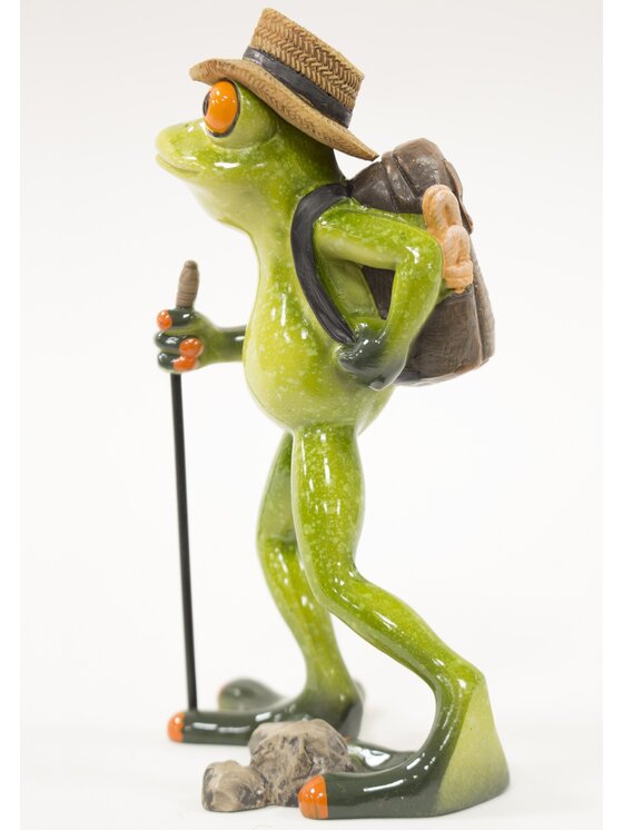 MIAhome MIAhome Figurka żaba FROGG piechur Zielony