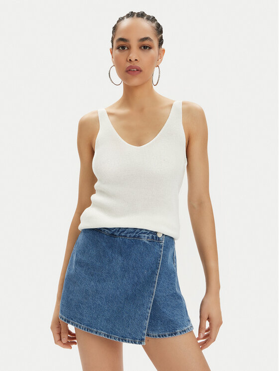 Vero Moda Vero Moda Top New Lex Sun 10281877 Alb Regular Fit