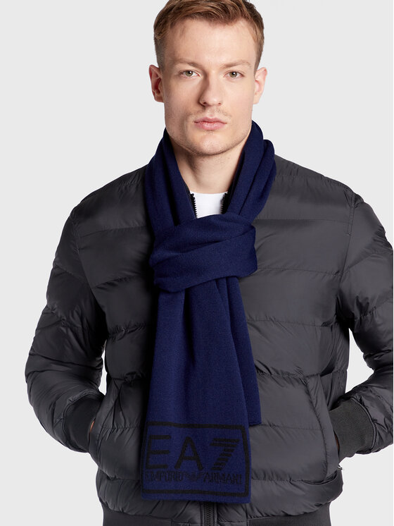 EA7 Emporio Armani EA7 Emporio Armani Szalik 274902 2F300 00035 Granatowy